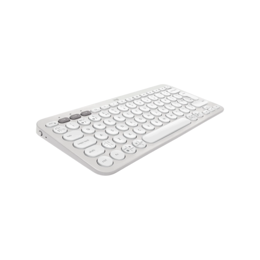 Logitech Bluetooth Keyboard Pebble Keys 2 K380s White (Open Box) view 2